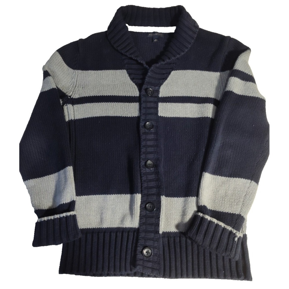 Vintage Banana Republic Medium Blue &‎ White Sweater